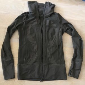 Lululemon Olive colored Zip up